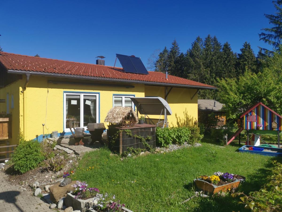 Ferienwohnung Im Landhausstil Oberreute Esterno foto