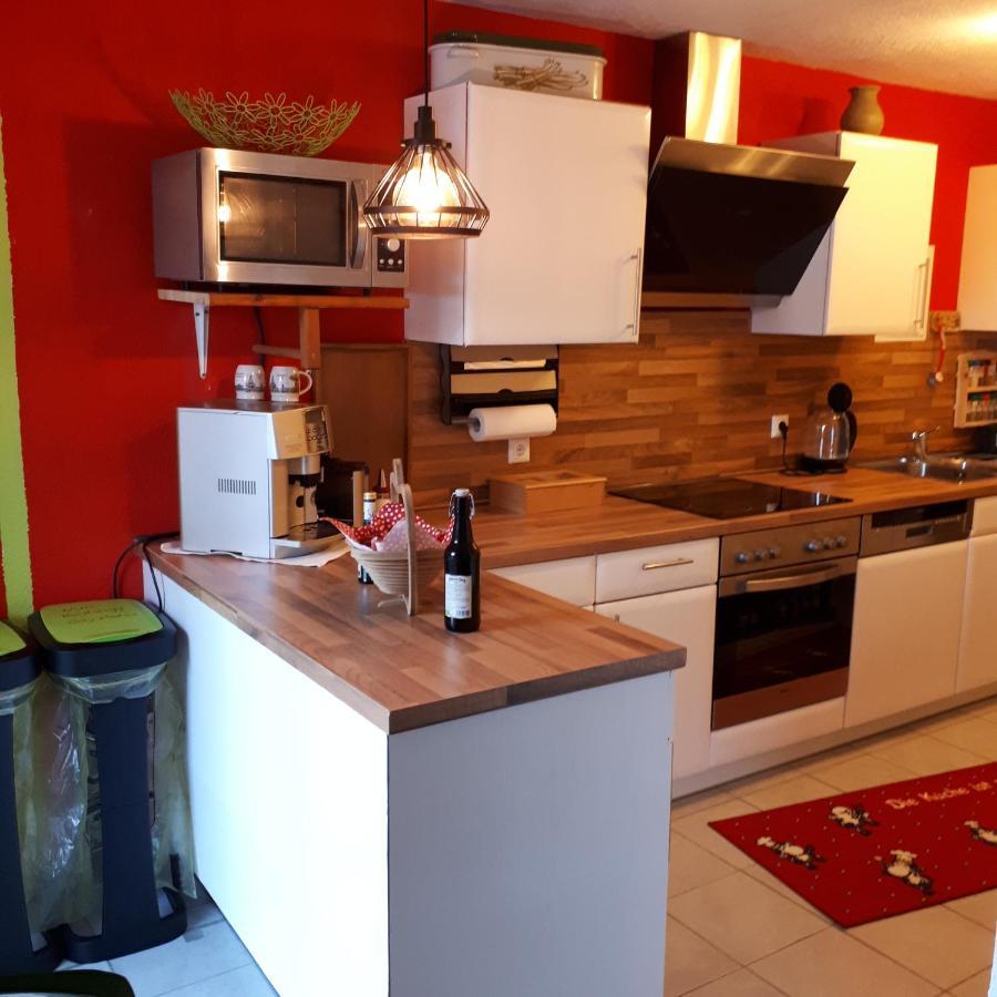 Ferienwohnung Im Landhausstil Oberreute Esterno foto