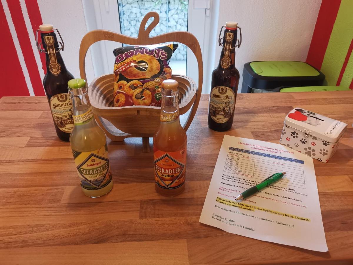 Ferienwohnung Im Landhausstil Oberreute Esterno foto